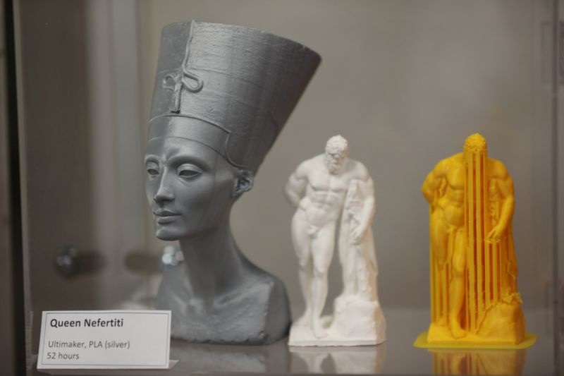3D printed statue